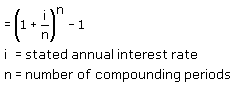 annual interest formula
