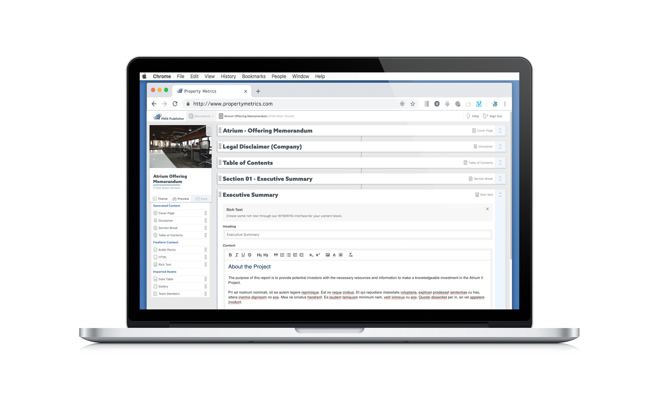 commercial real estate marketing software